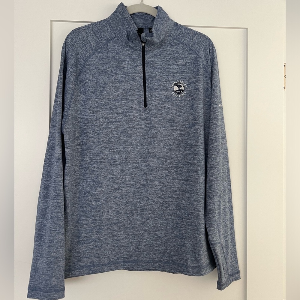 PEBBLE BEACH, NWOT Dunning Golf Men’s 1/4 Zip Pullover
